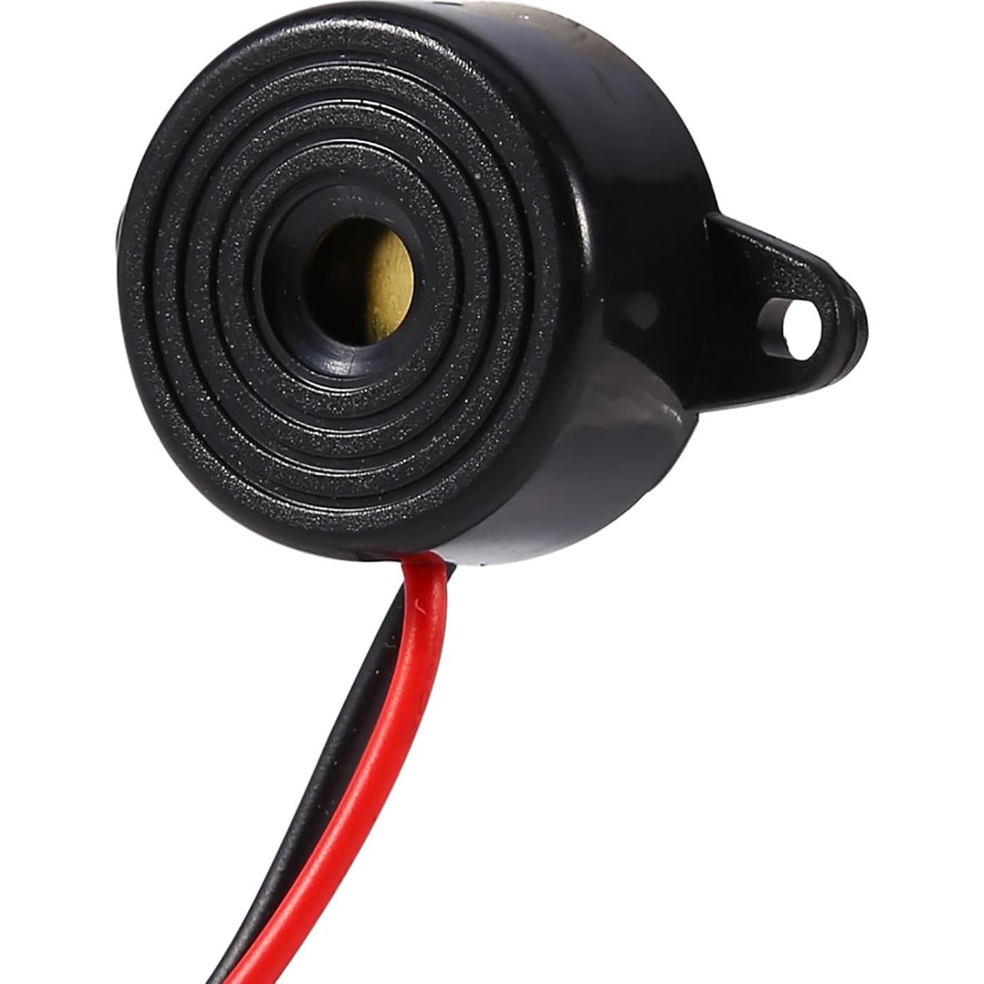 Zumbador Electrónico Piezoeléctrico Garosa 12V 85-95dB 23mm