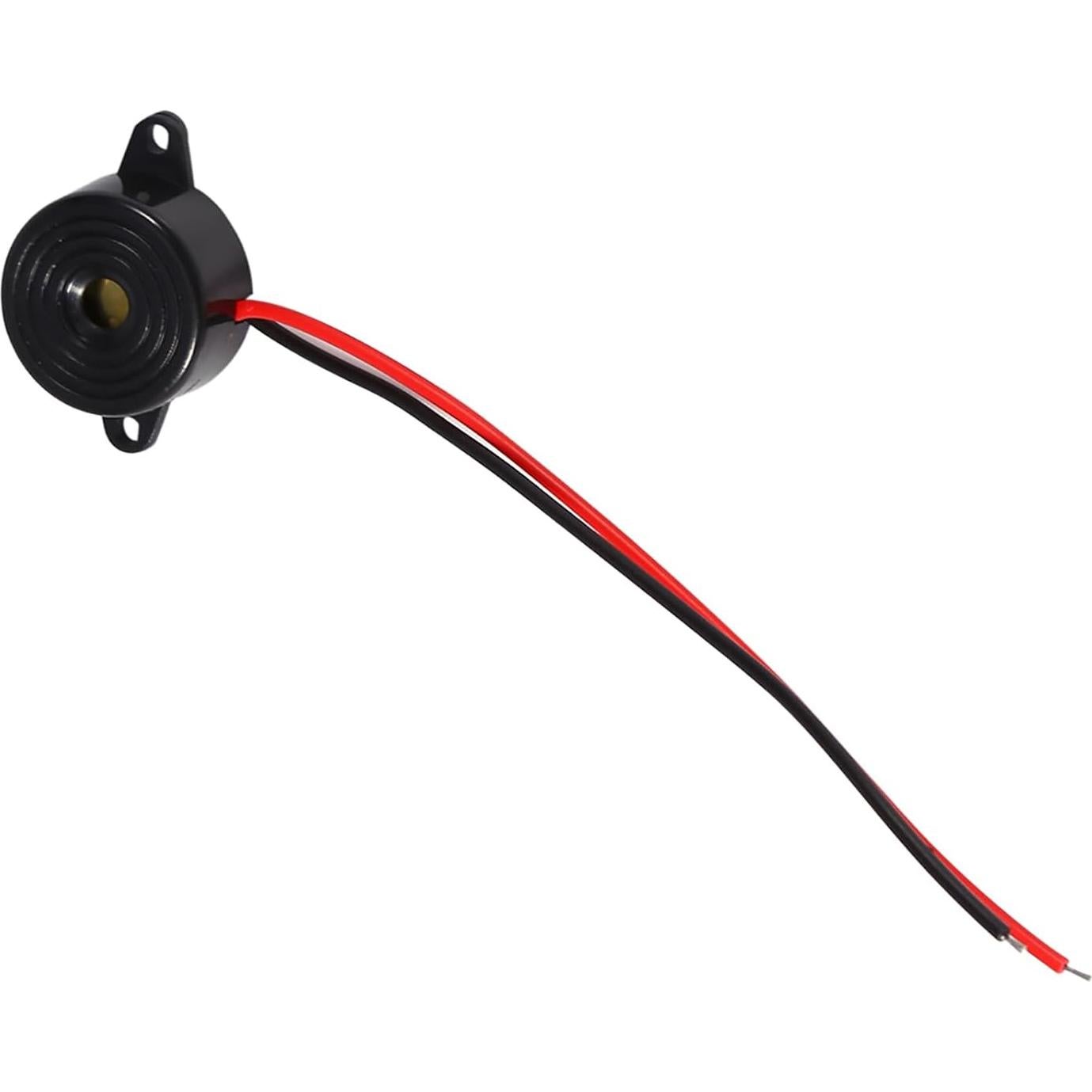 Zumbador Electrónico Piezoeléctrico Garosa 12V 85-95dB 23mm
