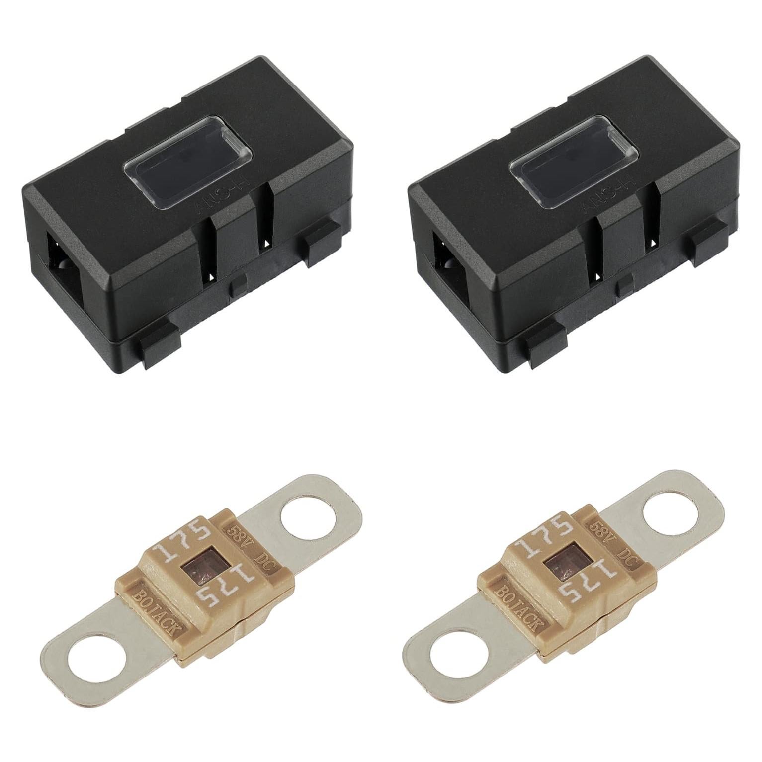 Soportes de Fusibles ANS BOJACK 175A para Autos y Camiones