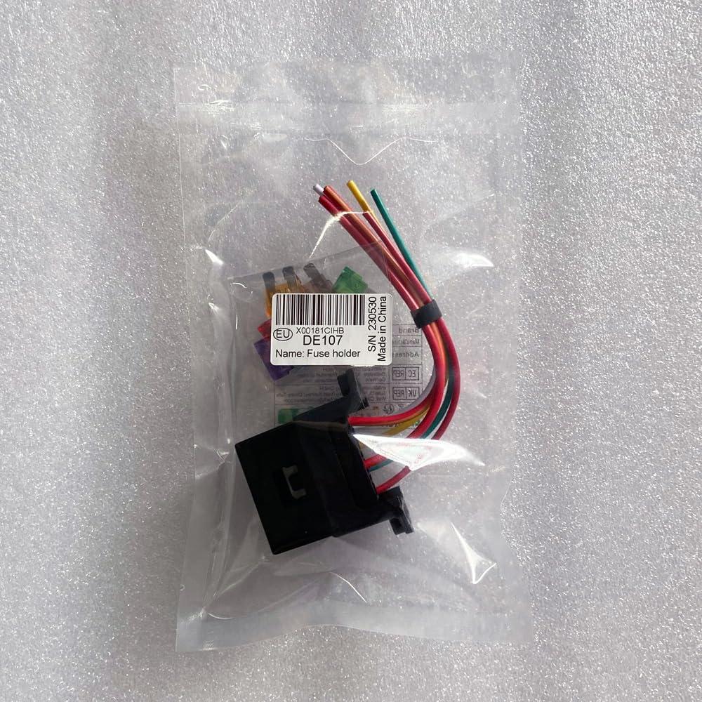 Soporte de fusibles Gebildet 4 vías con 10 fusibles 3A-40A