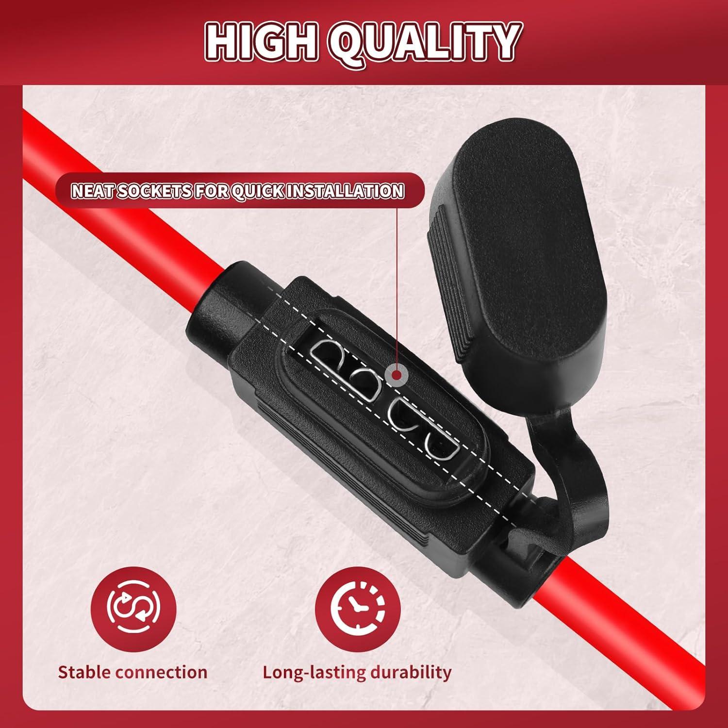 Soporte de Fusible en Línea 12V XIOGZAXI 10 AWG 35.1 cm