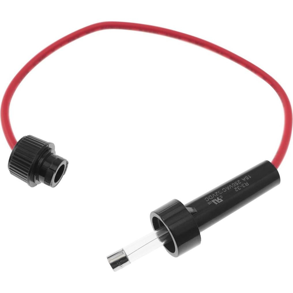 Soporte de Fusible en Línea SQXBK con Fusible 5A 6x30mm