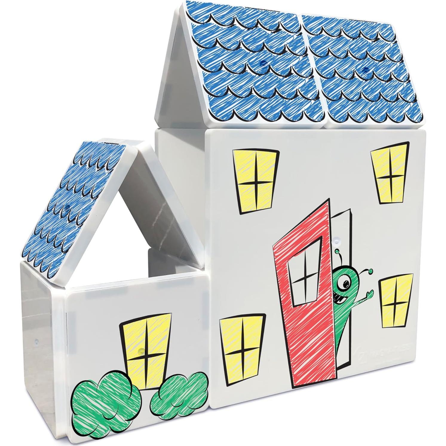 Set de Bloques Magnéticos Crayola Doodle 24 Piezas para Niños