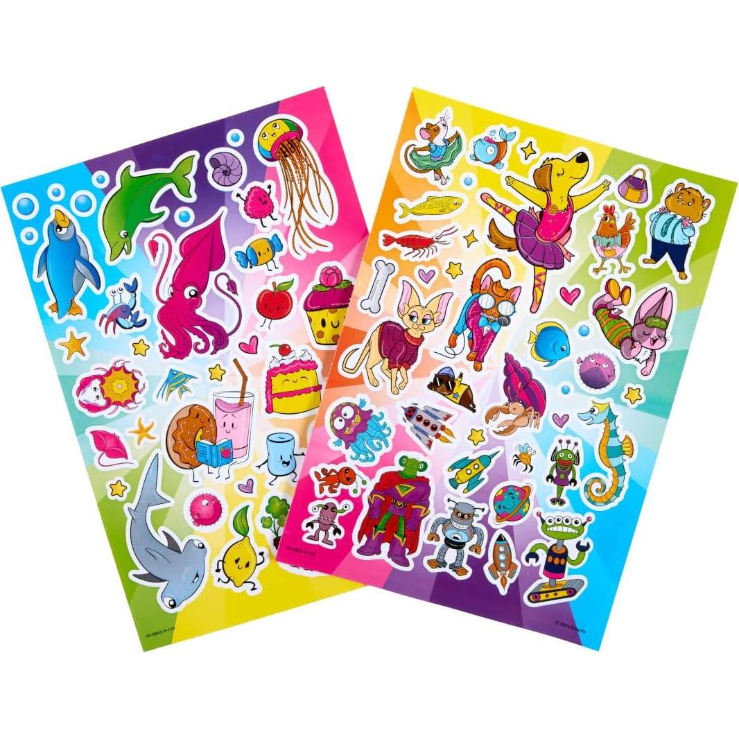 Libro para Colorear Crayola 288 Páginas y Stickers 3+