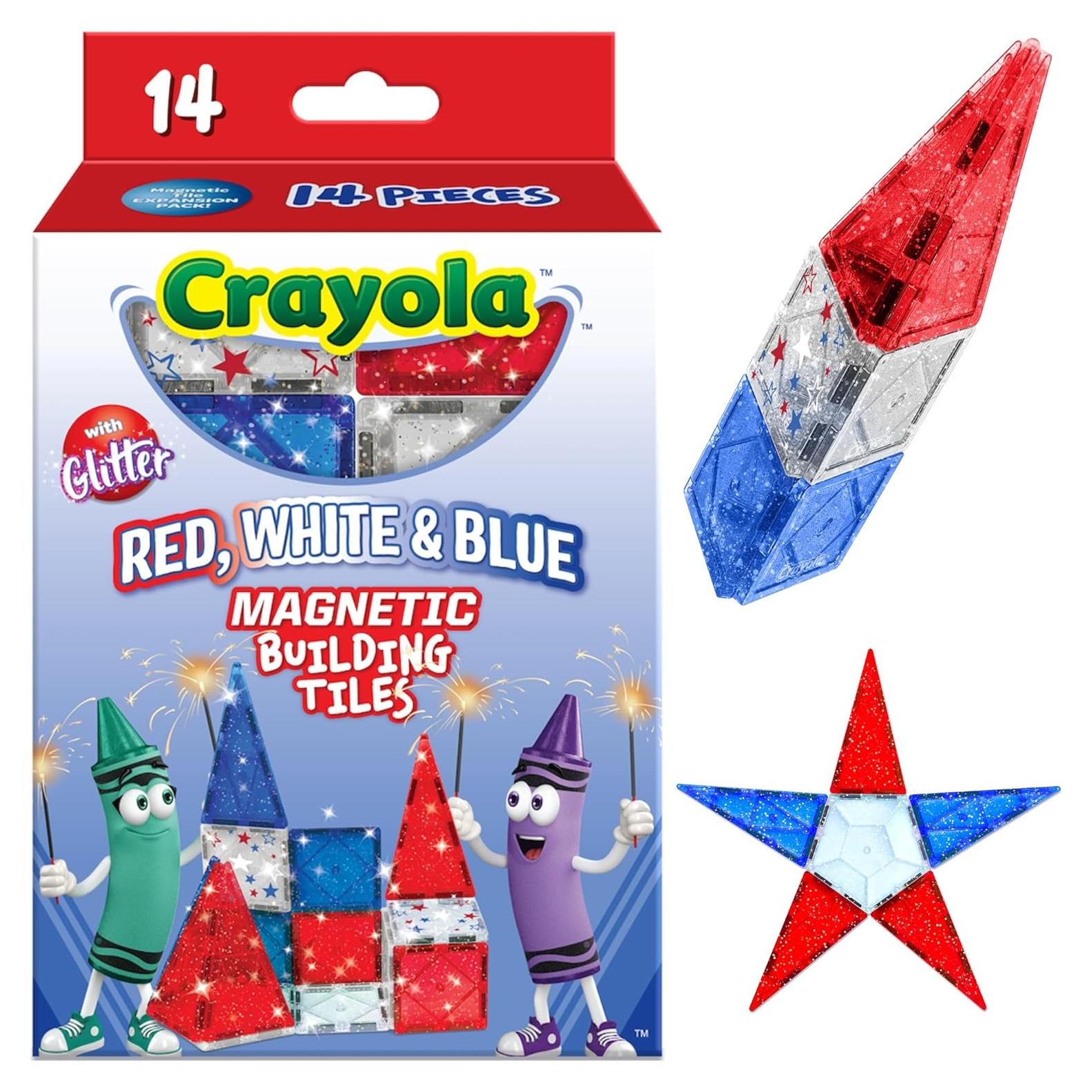 Azulejos Magnéticos Crayola 14 Piezas para Niños