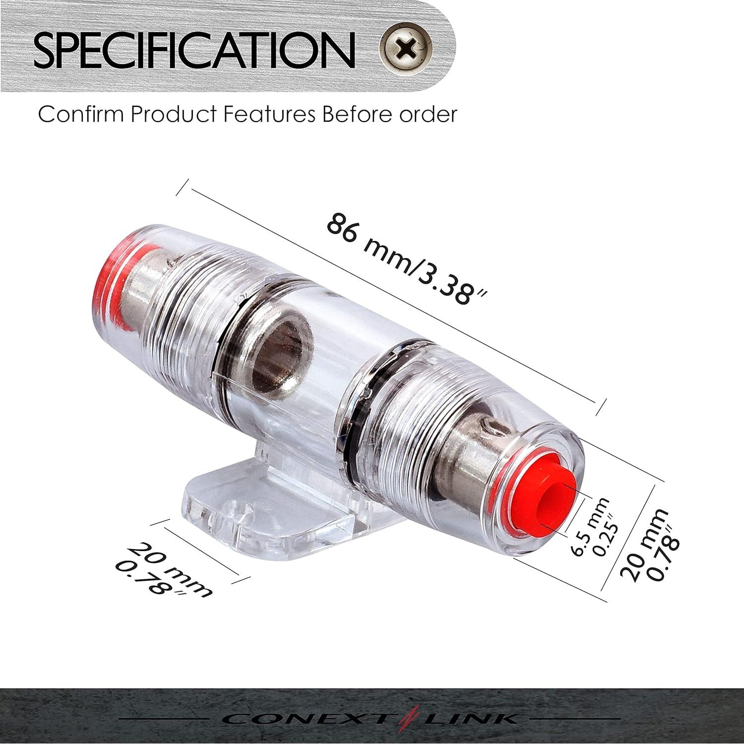 Soporte de Fusible AGU Conext Link FHZ1U35-5 35A con 5 Fusibles