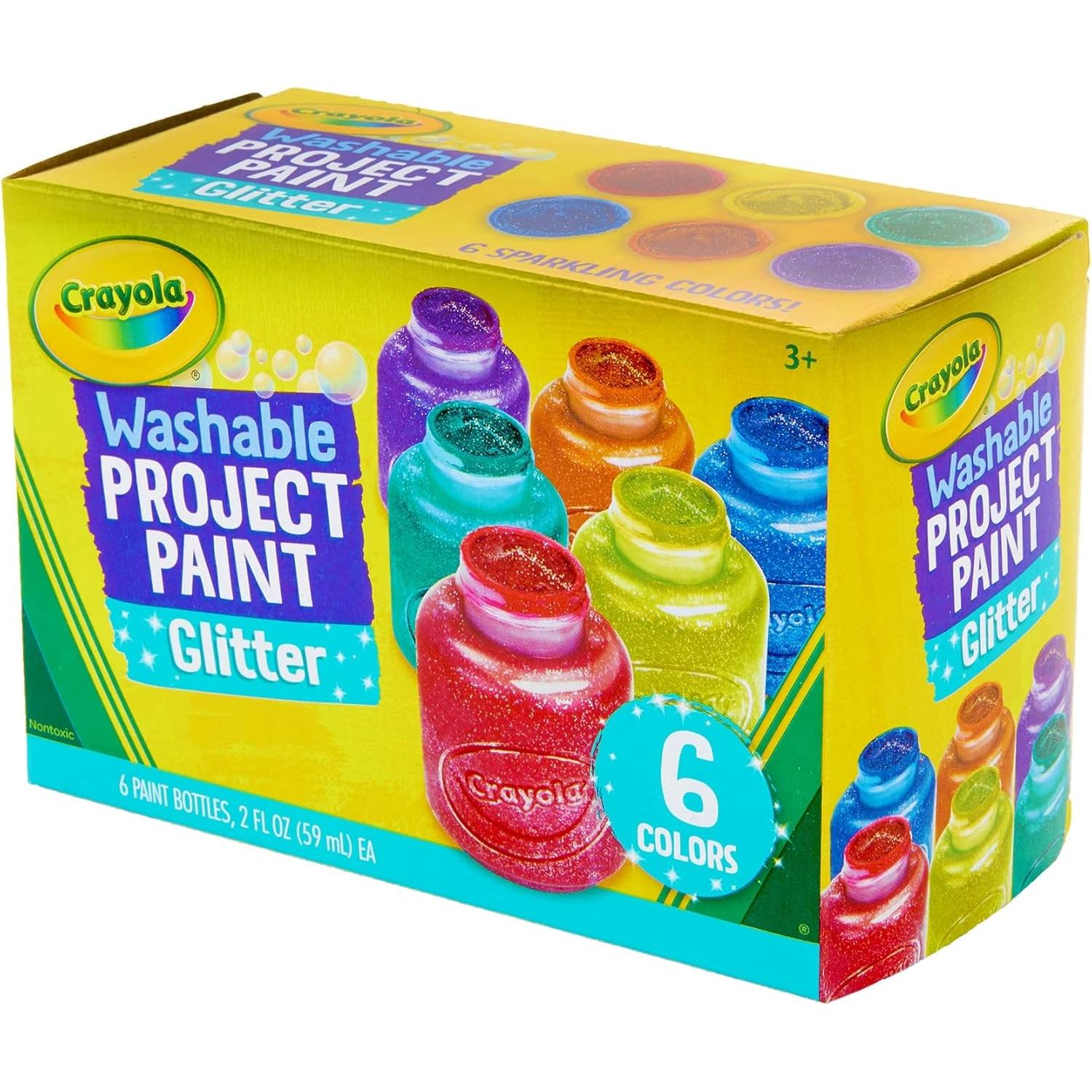 Pintura Brillante Lavable Crayola 6 Colores 59 ml