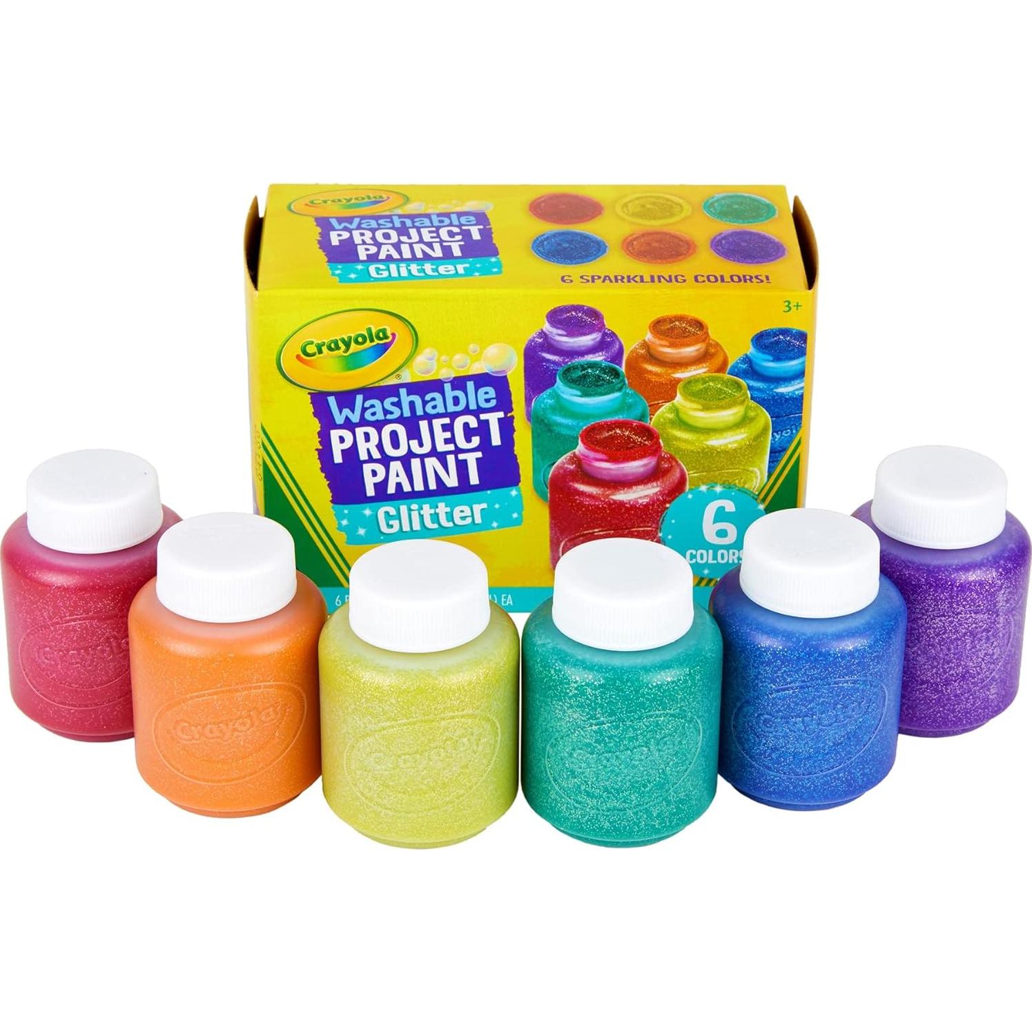 Pintura Brillante Lavable Crayola 6 Colores 59 ml