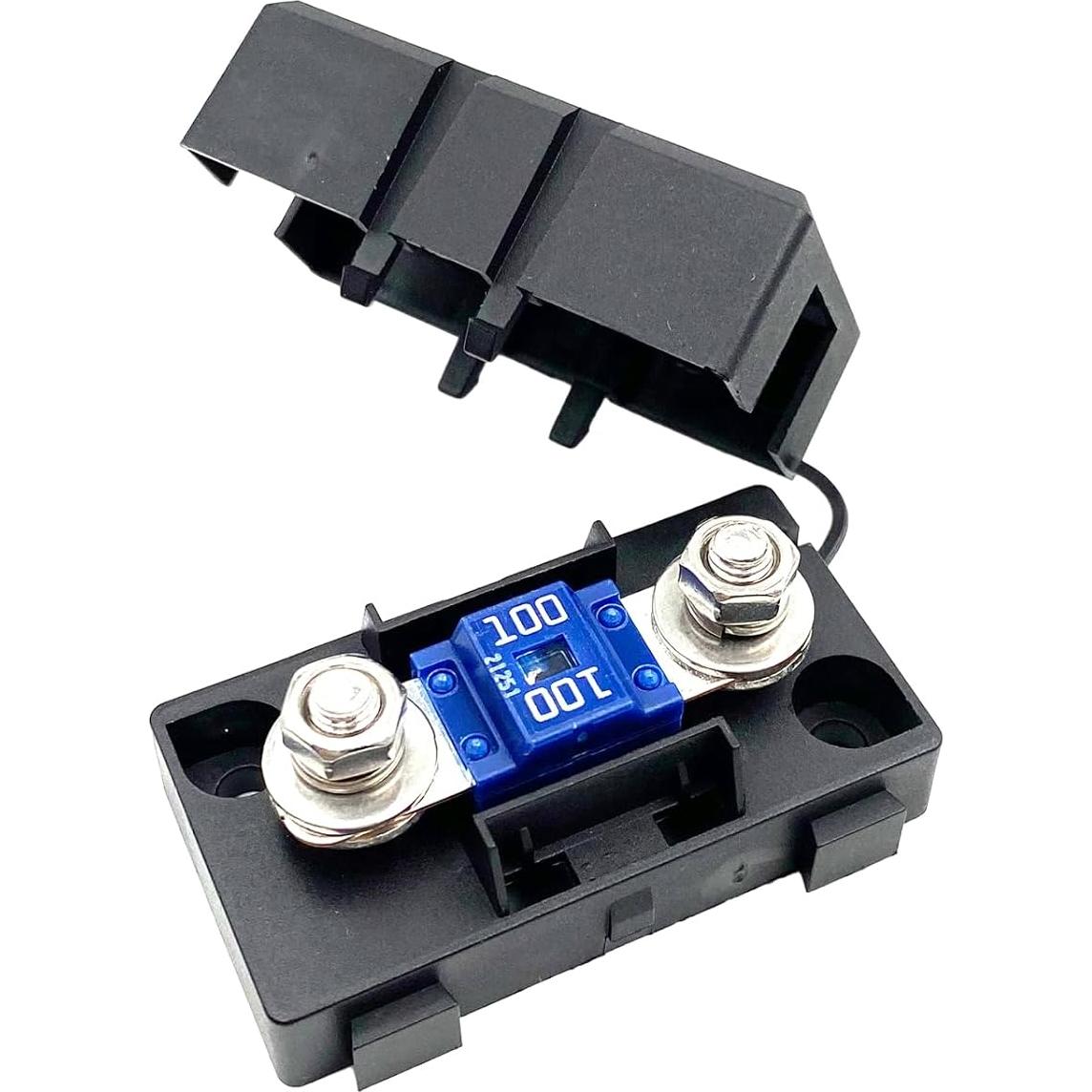 4 Fusibles Midi 100A Bstenky + 2 Soportes para Autos