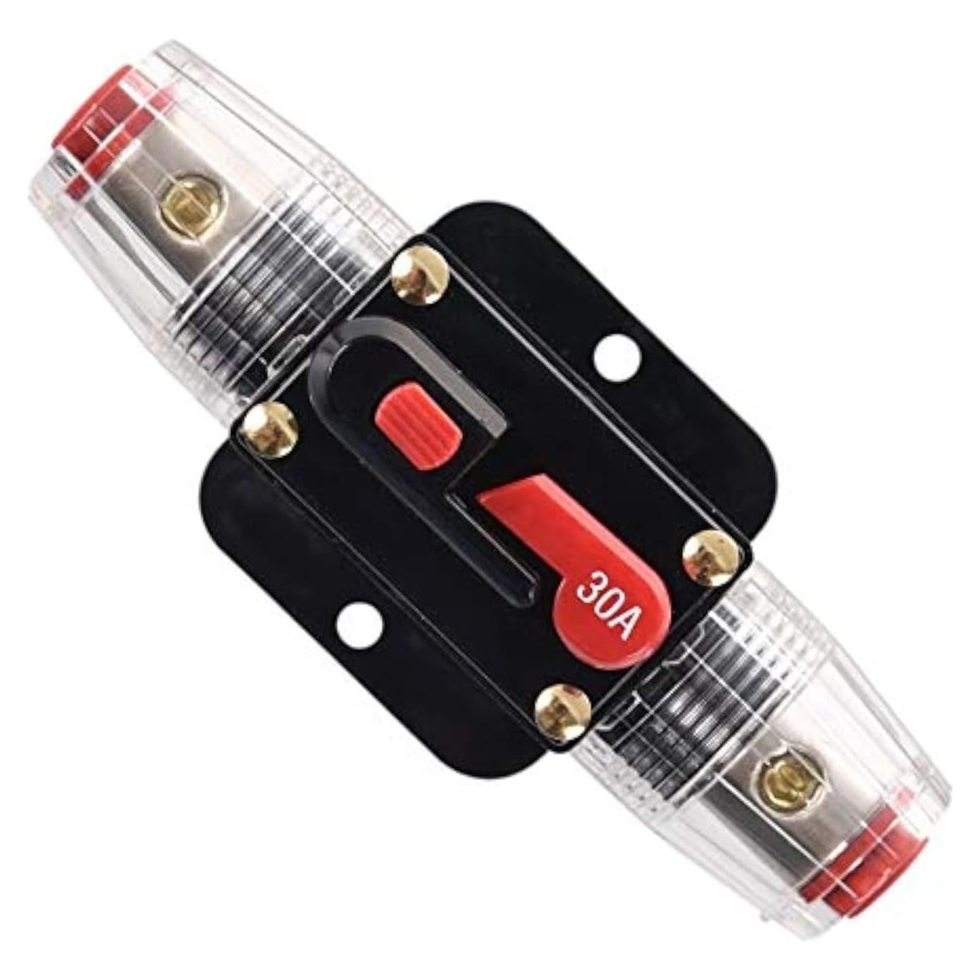 Portafusibles Automático 30A ANJOSHI 12V-48V DC Protección Audio