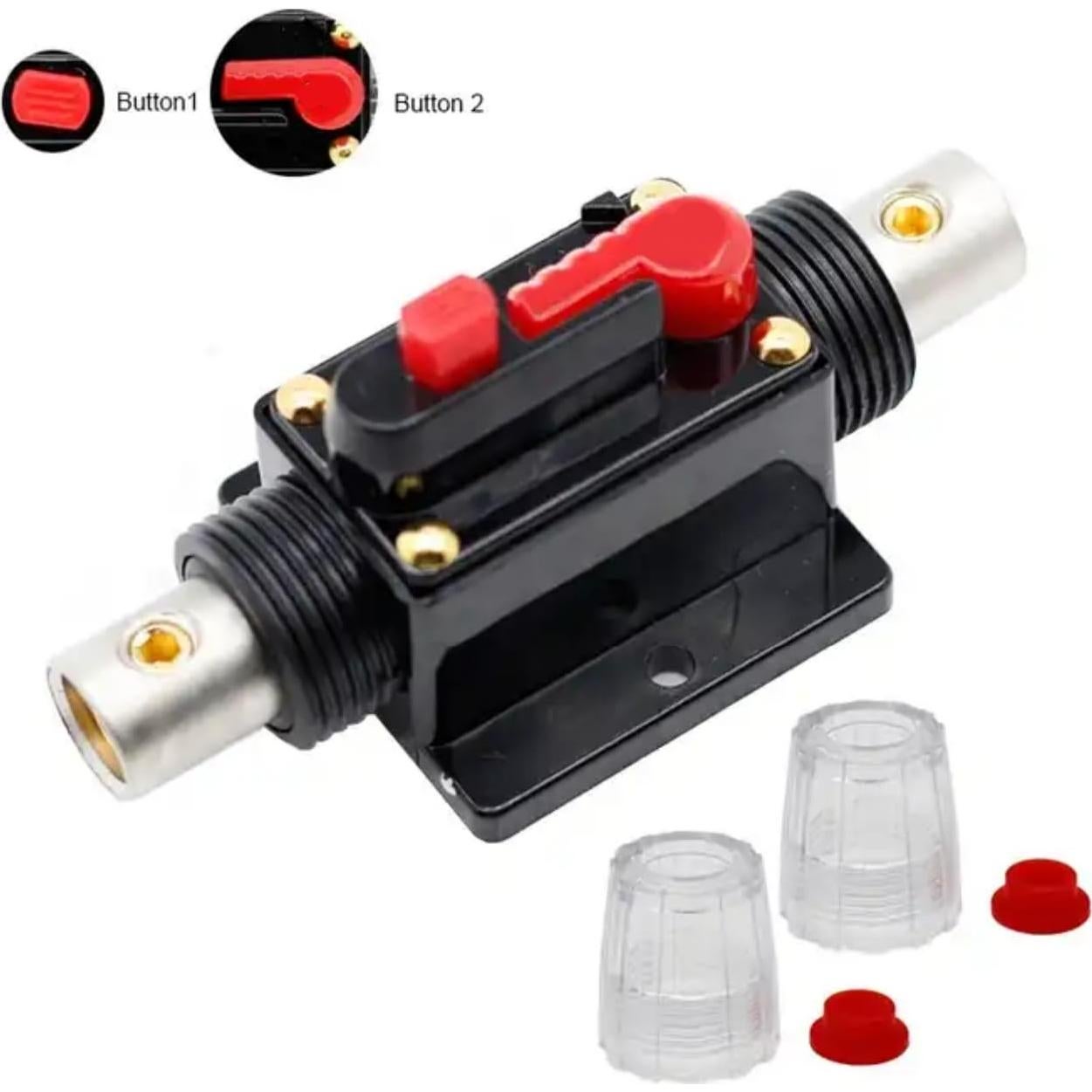 Disyuntor BEISUOS 30A Manual 12-48V DC Impermeable