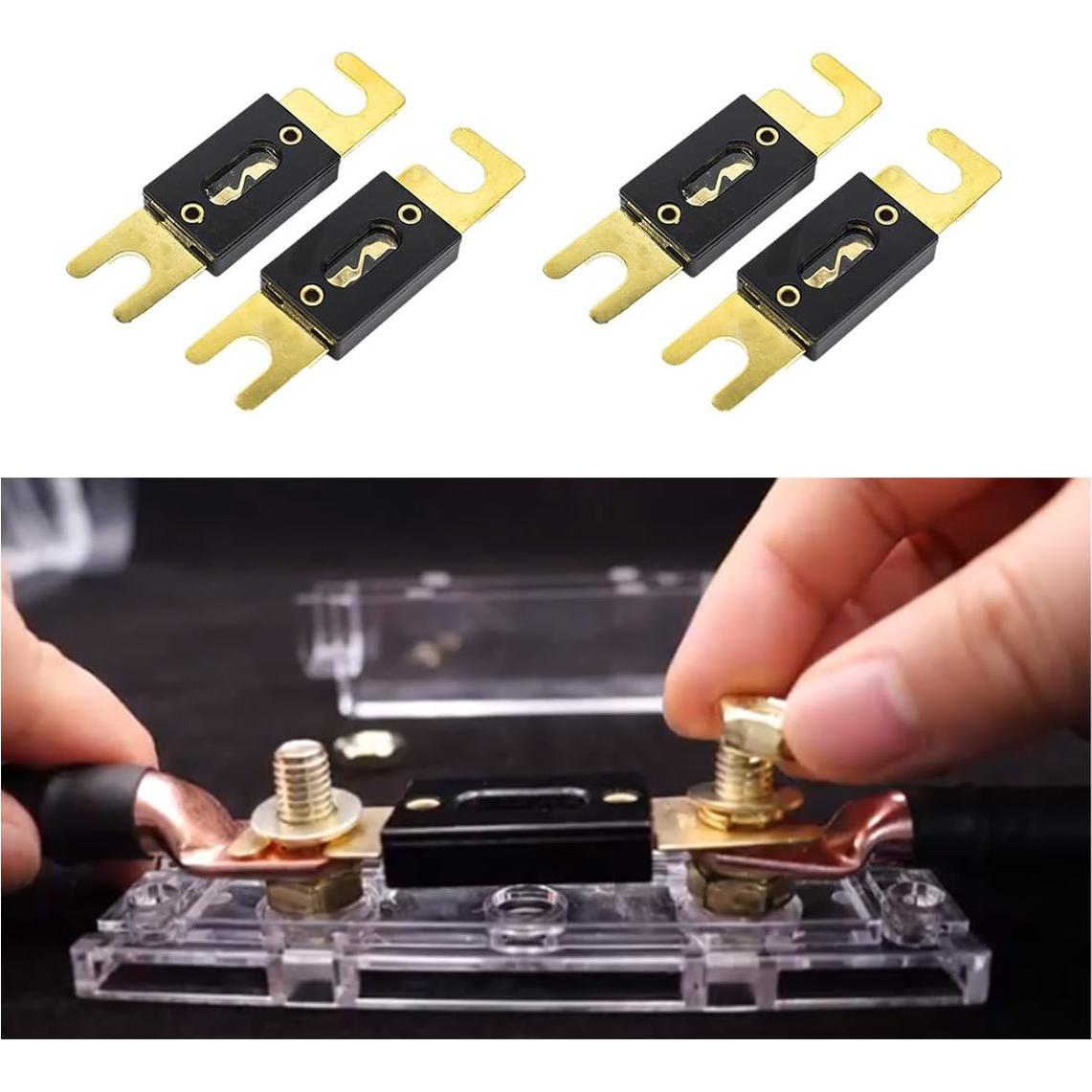 Fusible ANL 500A Vigor_Source para Audio de Coche