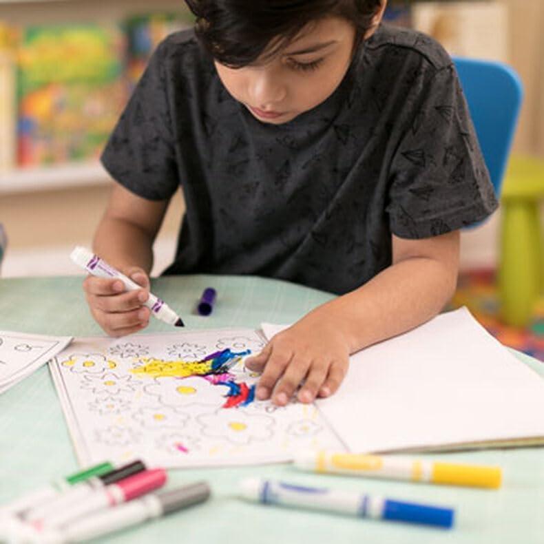 Marcadores Lavables para Niños The Mega Deals - 8 Colores