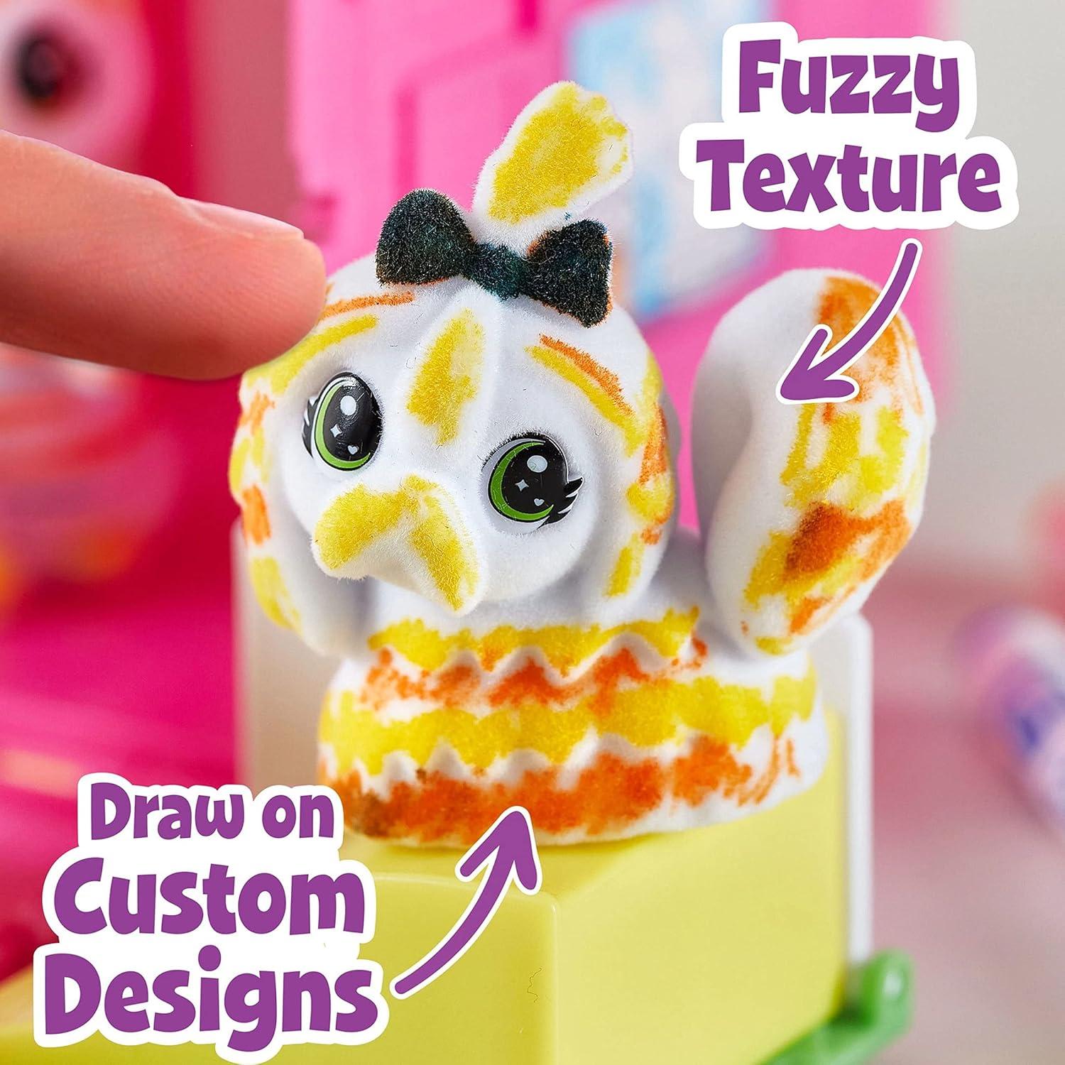 Crayola Scribble Scrubbie Bungalow de Patio, 2 Mascotas