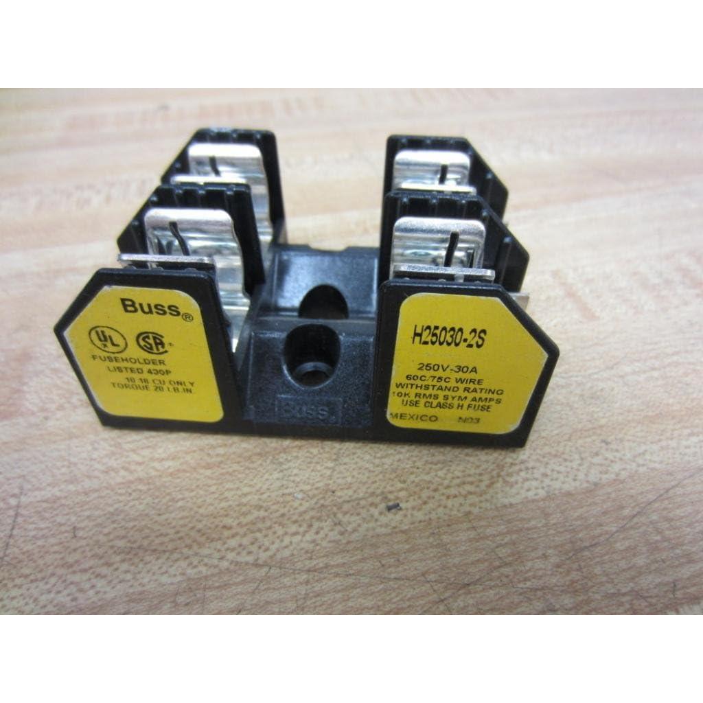 Soporte de Fusible Clase H Bussmann H25030-2S 30A 250V