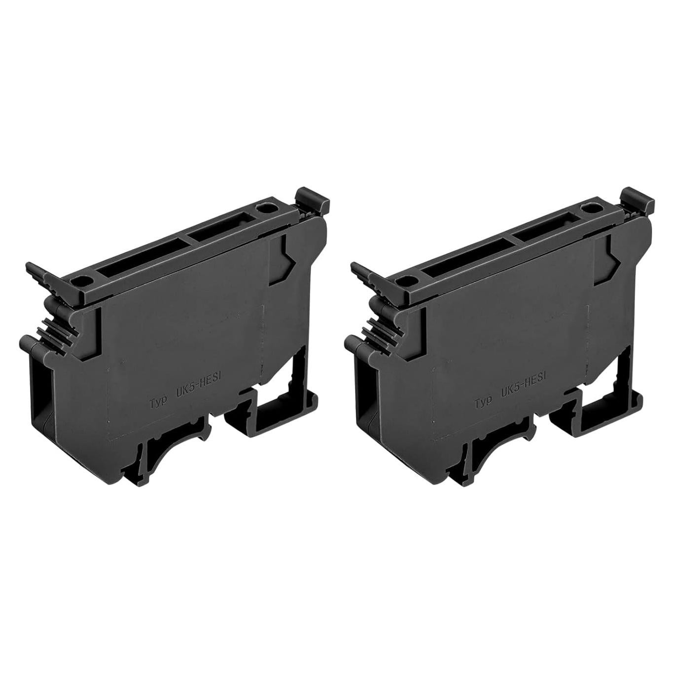Soporte de Fusible para Riel DIN MECCANIXITY UK5 Paquete de 2