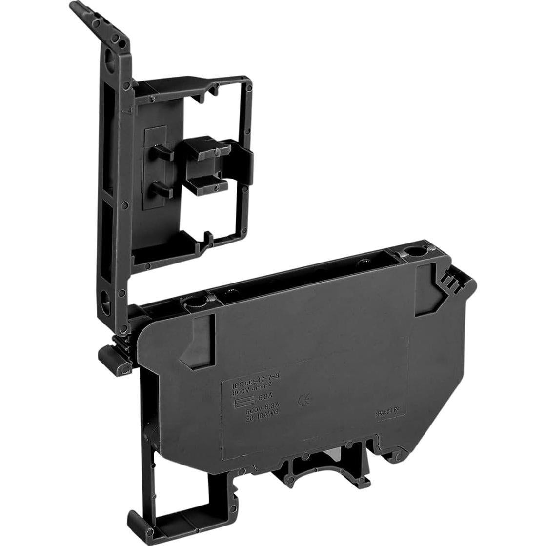 Soporte de Fusible para Riel DIN MECCANIXITY UK5 Paquete de 2