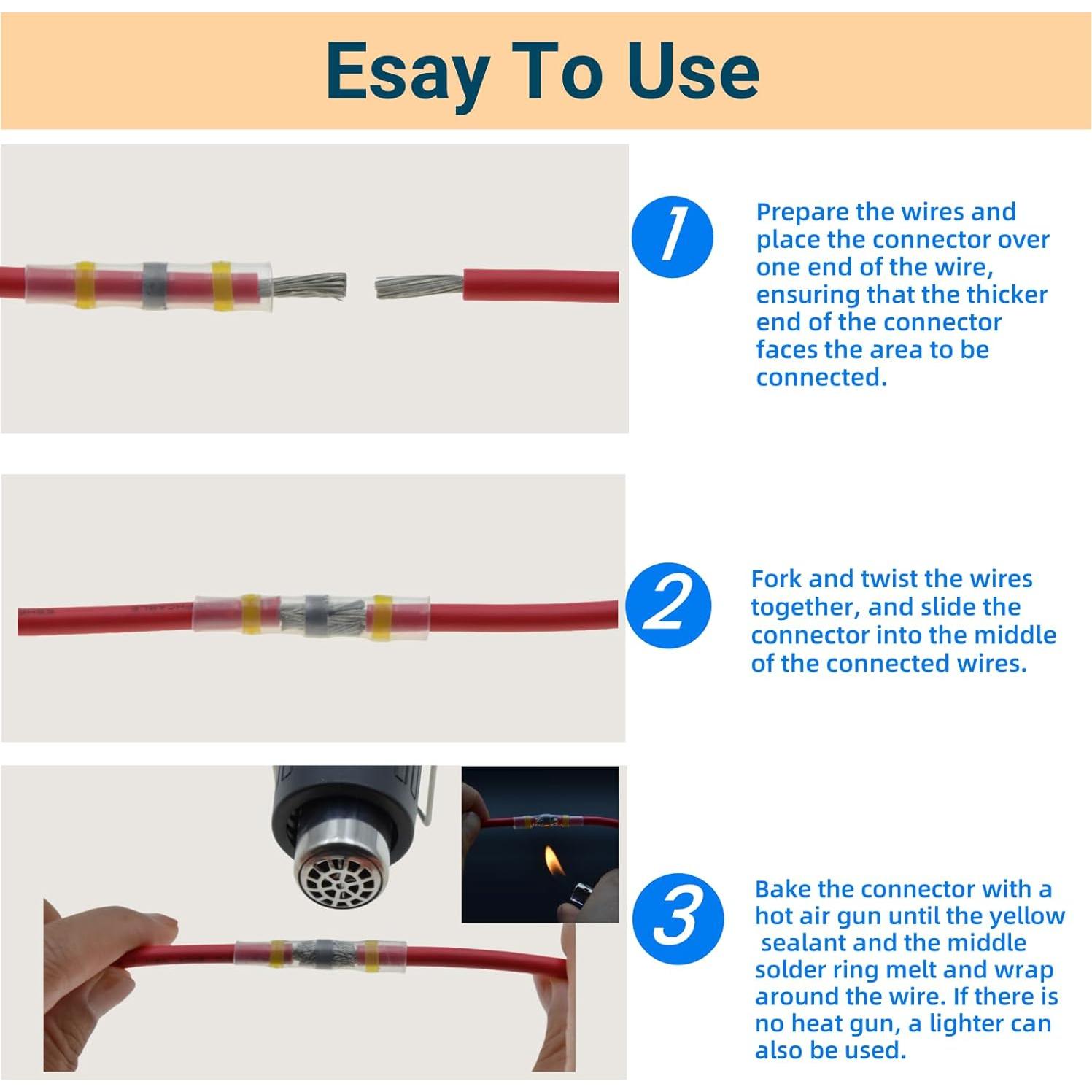 Kit de Portafusibles Impermeable 10 AWG Awilzzoe con Conectores