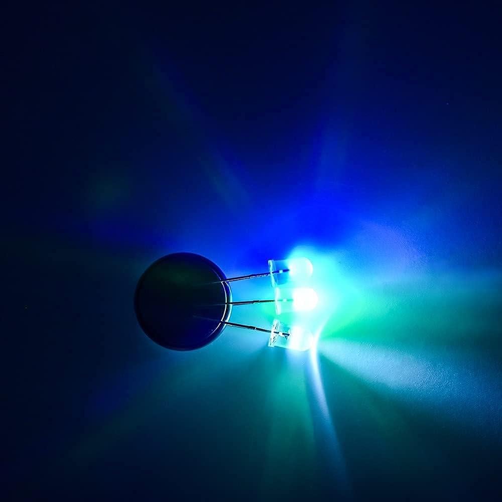 Kit de 100 Diodos LED 5mm MCIGICM Multicolor para Proyectos