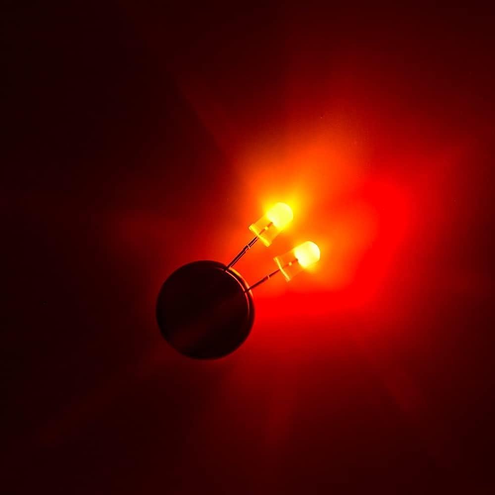 Kit de 100 Diodos LED 5mm MCIGICM Multicolor para Proyectos