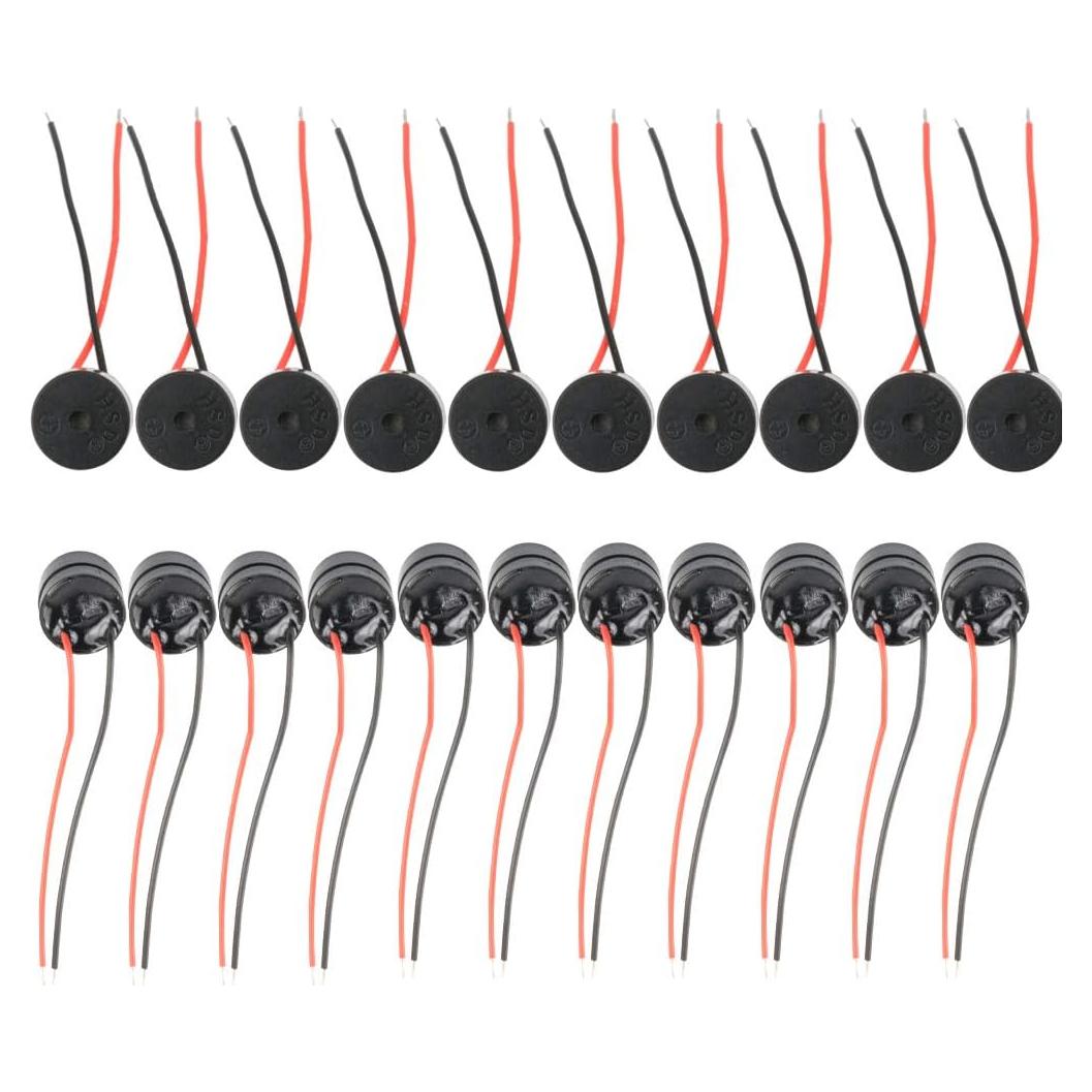 Zumbador Electrónico Activo 12V 85dB 20PCS Xnrtop
