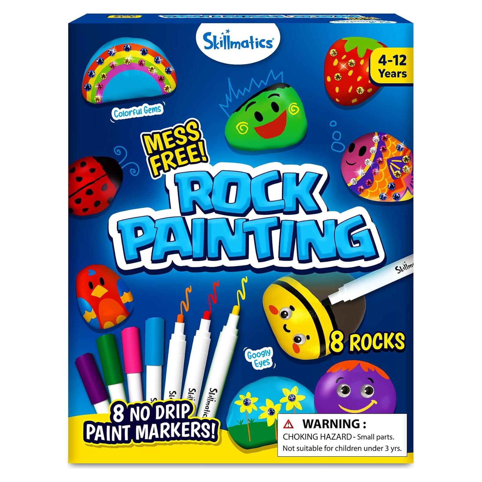Kit de Pintura de Rocas Skillmatics - Actividad Creativa para Niños