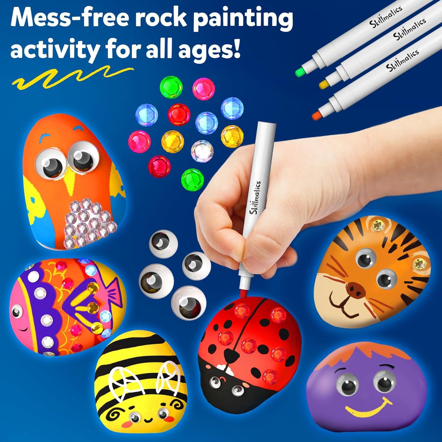 Kit de Pintura de Rocas Skillmatics - Actividad Creativa para Niños