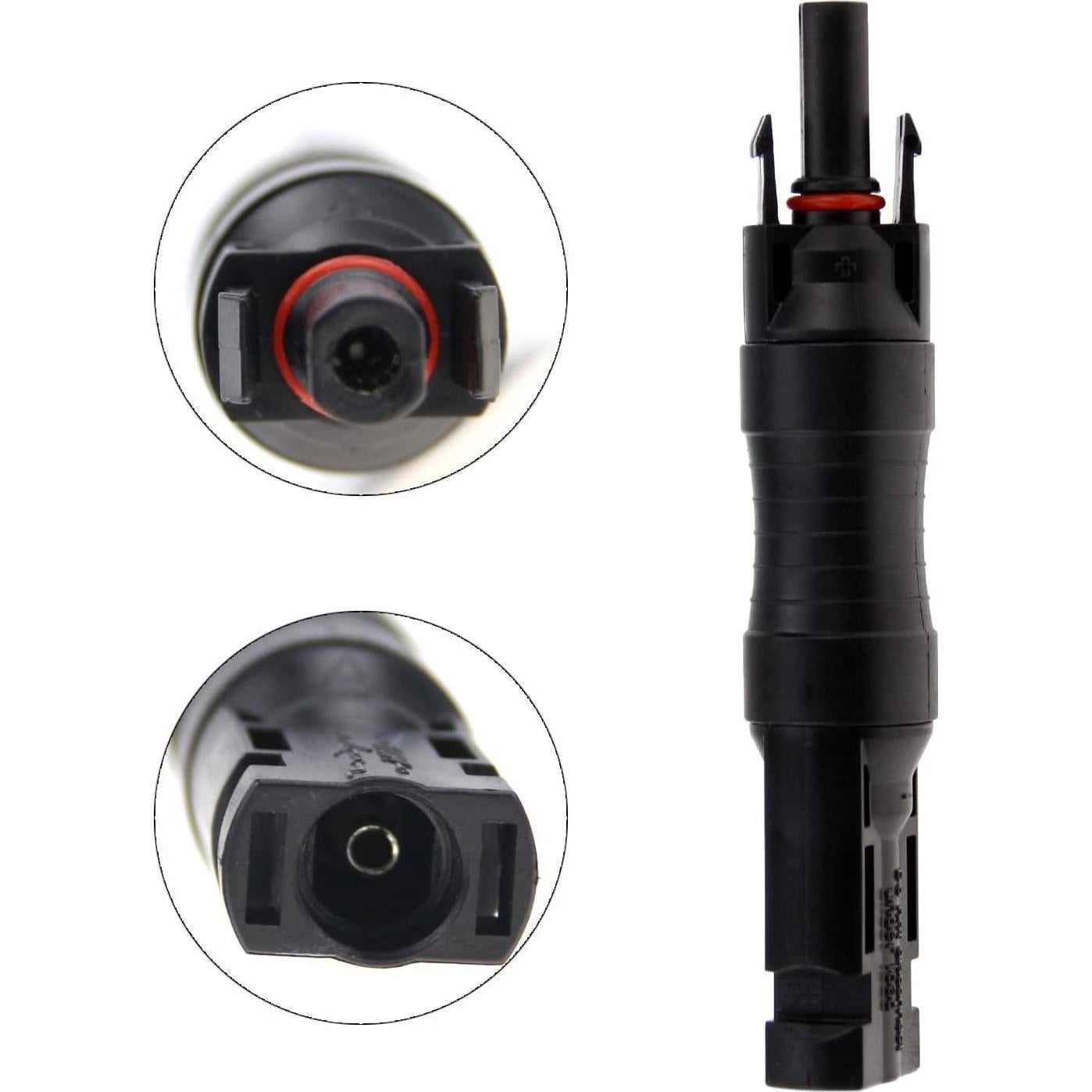 Conector Solar ZOOKOTO 30A con Diodo 2pcs IP67 Alta Eficiencia