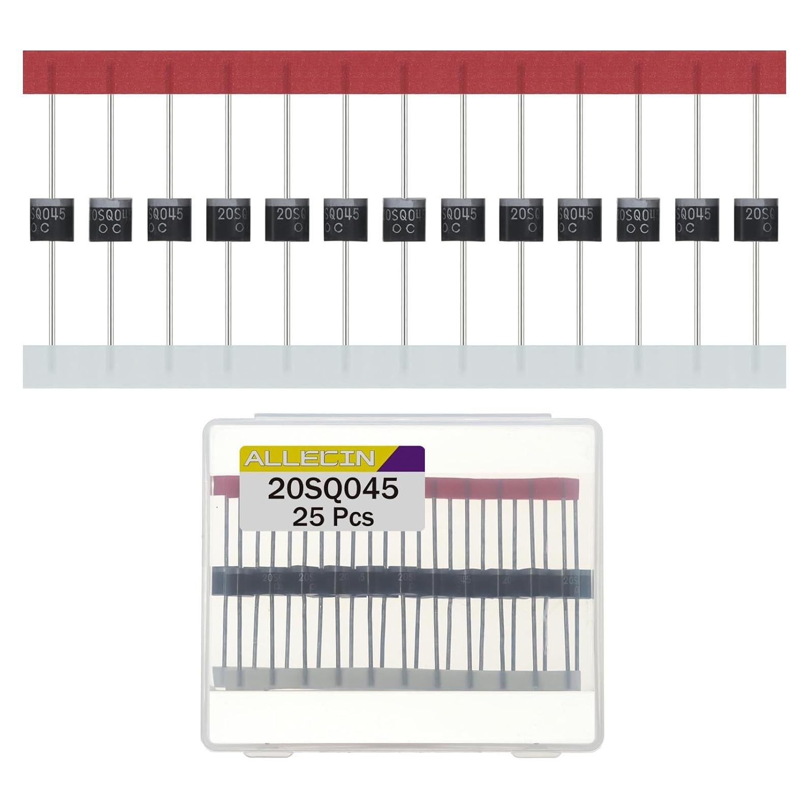 Diodo Rectificador Schottky ALLECIN 20SQ045 20A 45V 25 Pcs