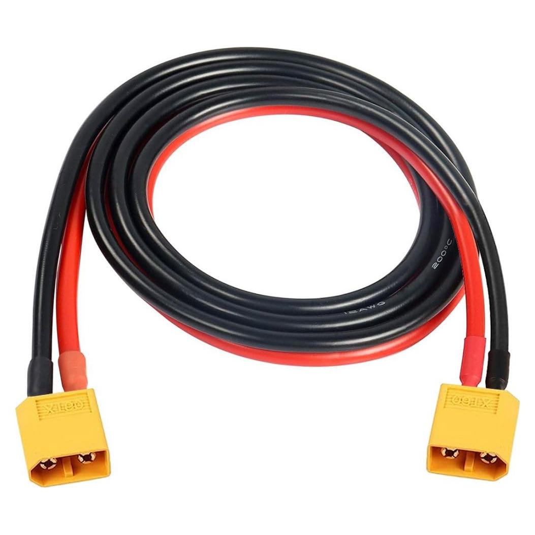 Cable de Extensión XT60 12AWG Macho a Macho 0.5M Chenyang