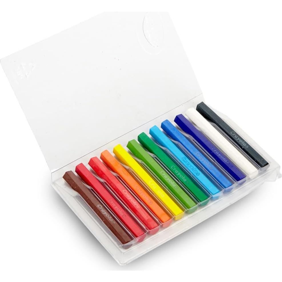 Crayola Color Sticks 12 Piezas Sin Madera No Tóxicos