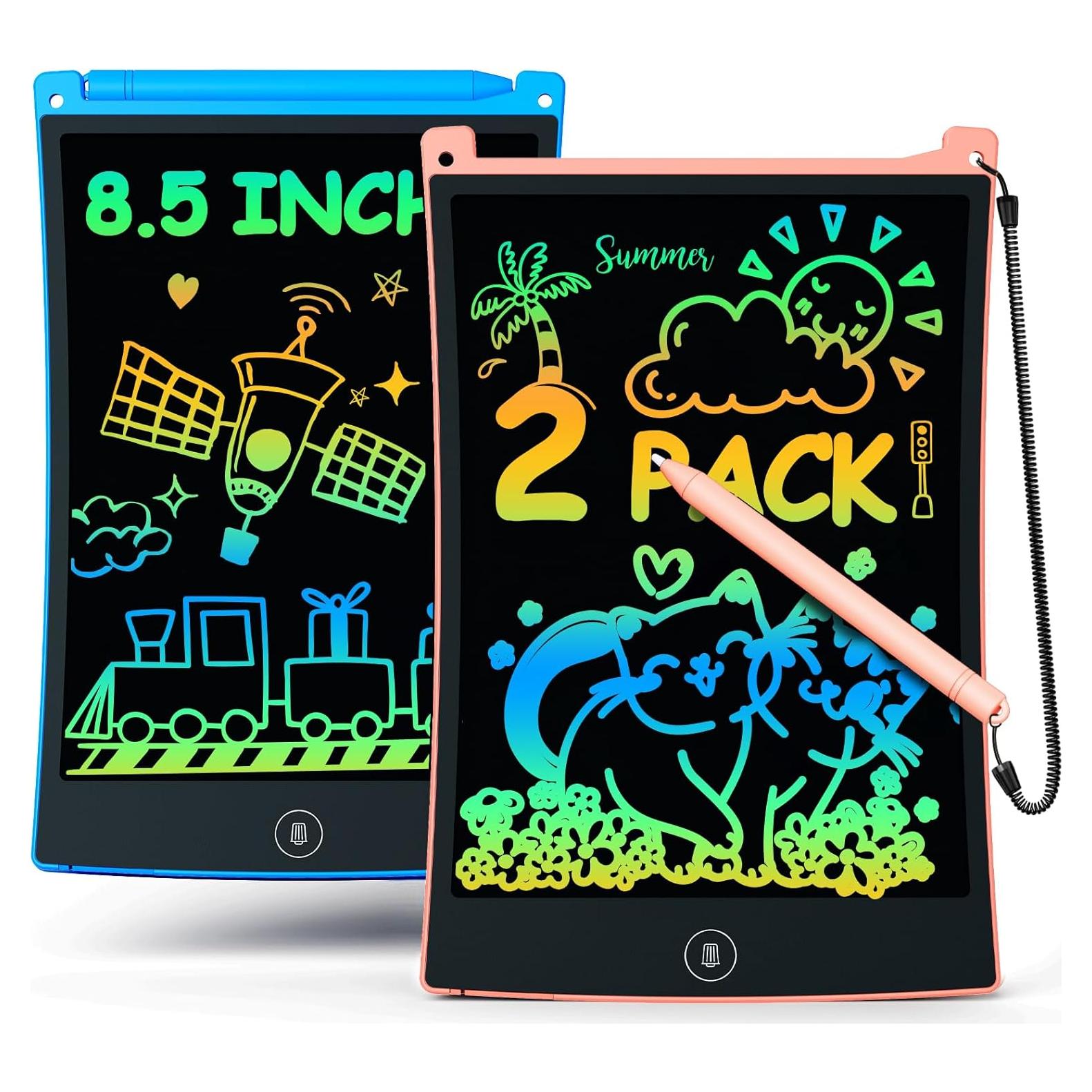 Tableta de Escritura LCD Bravokids 2 Pack 21.6 cm Niños