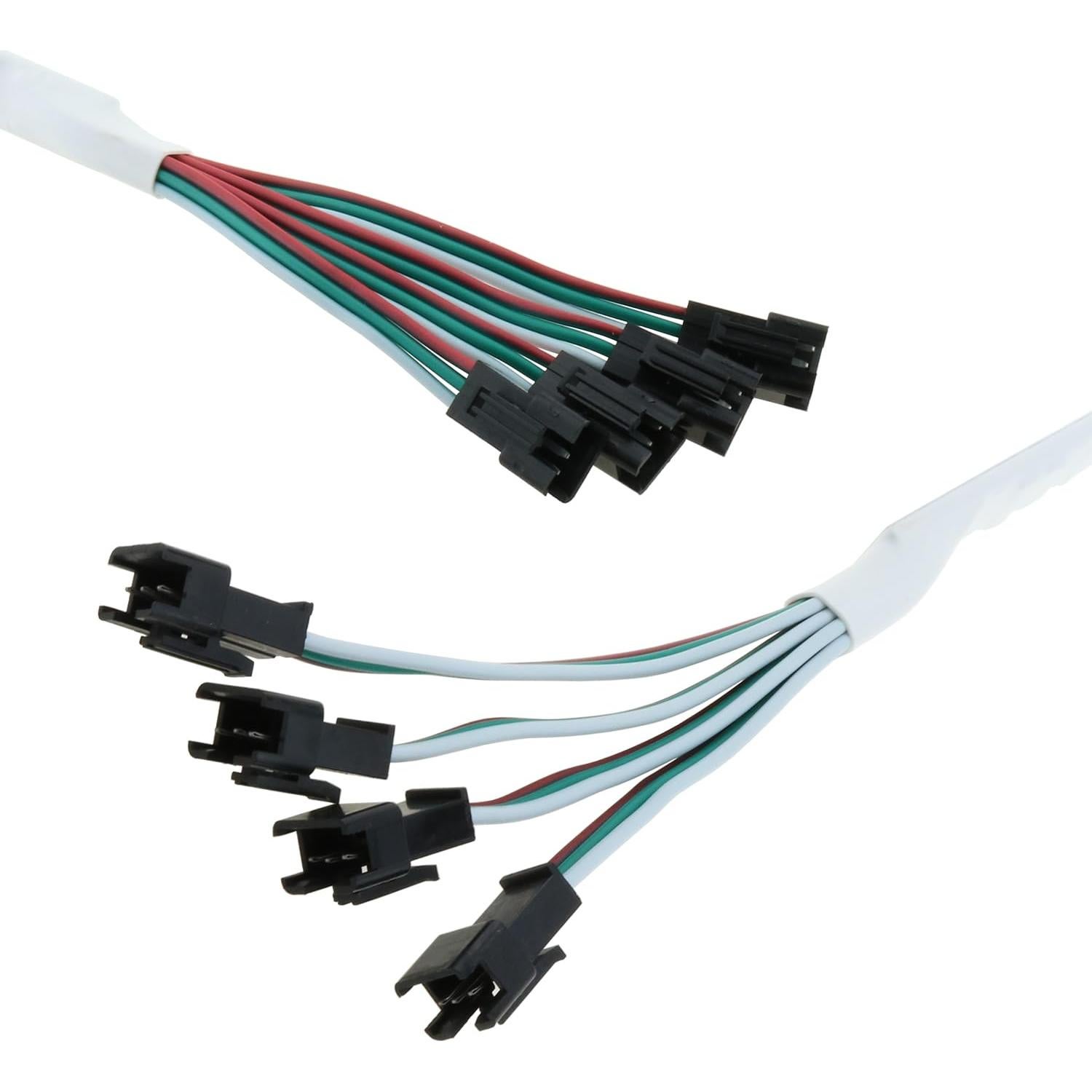 Amplificador TTL IC RGB 1 a 4 DGZZI para Tiras LED DC5-24V