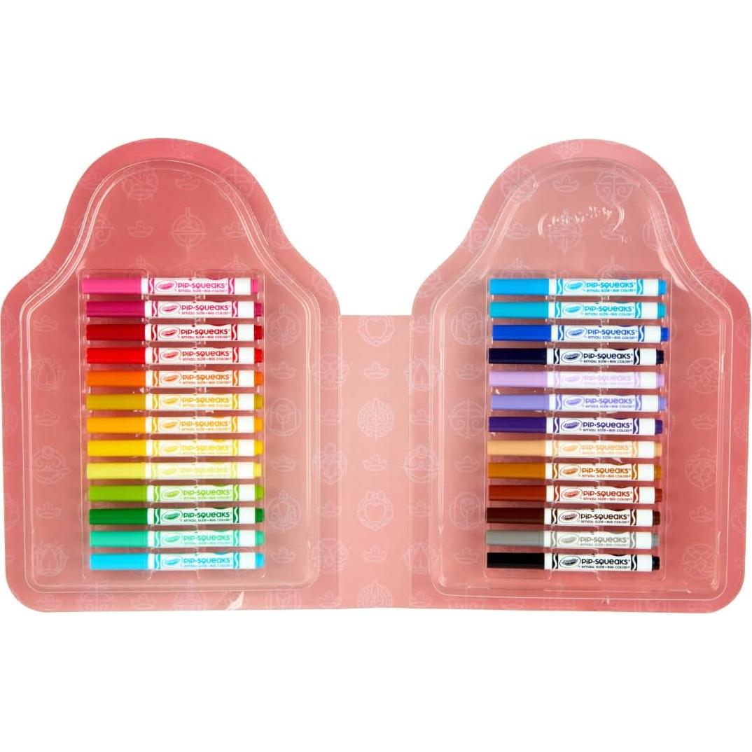 Conjunto de Color Crayola Princesa Disney 20 Páginas y Stickers