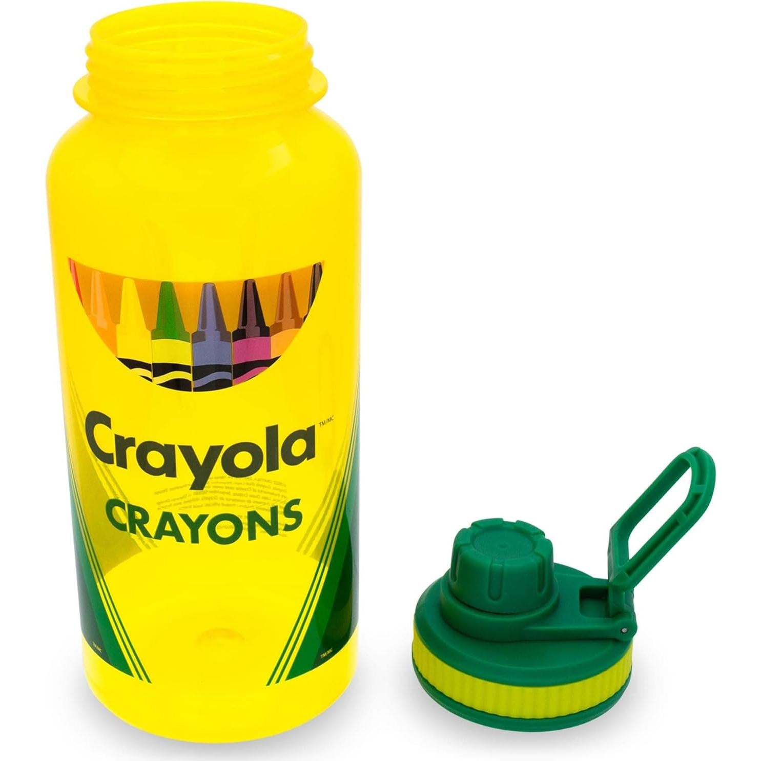 Botella de Agua Crayola 0.95L con Stickers Personalizables