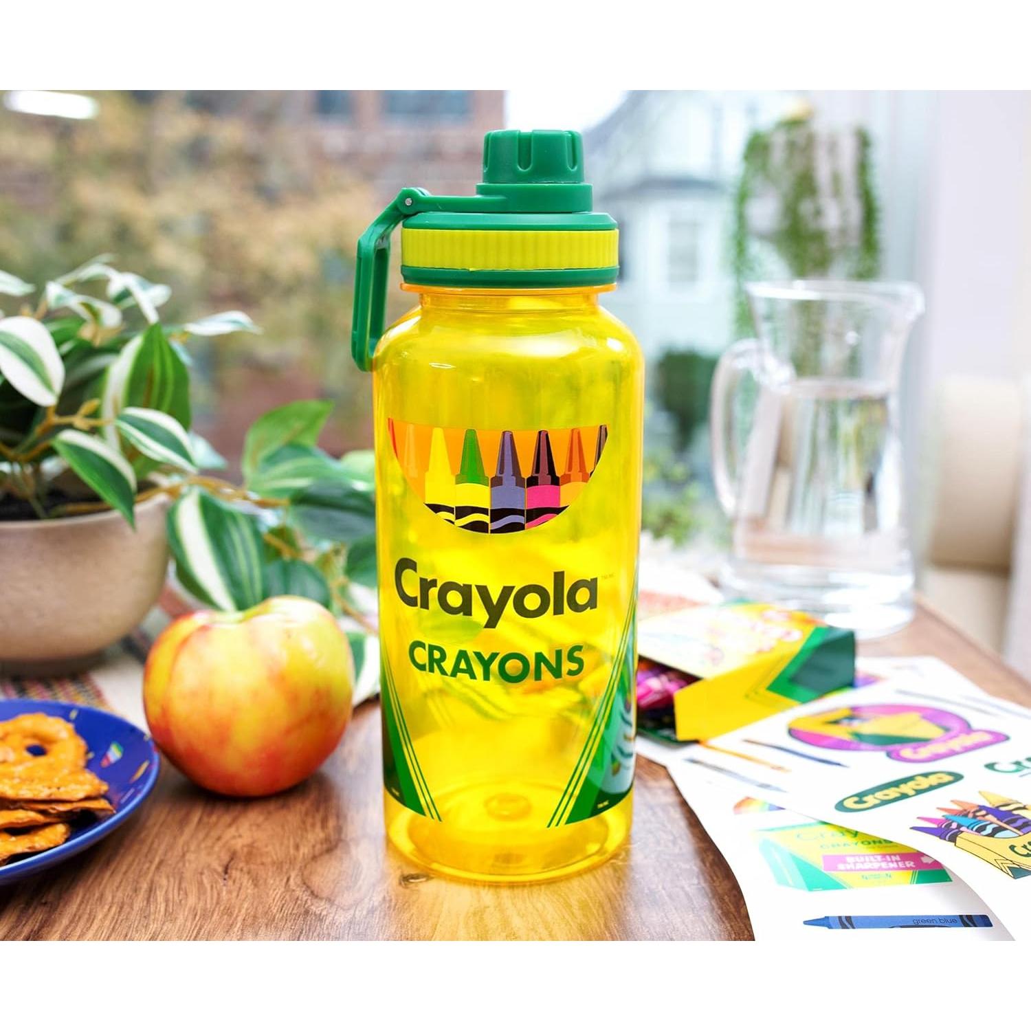 Botella de Agua Crayola 0.95L con Stickers Personalizables