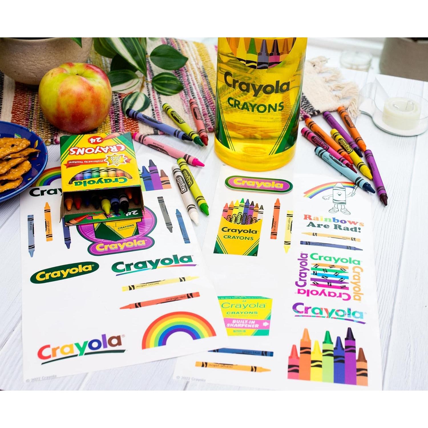 Botella de Agua Crayola 0.95L con Stickers Personalizables