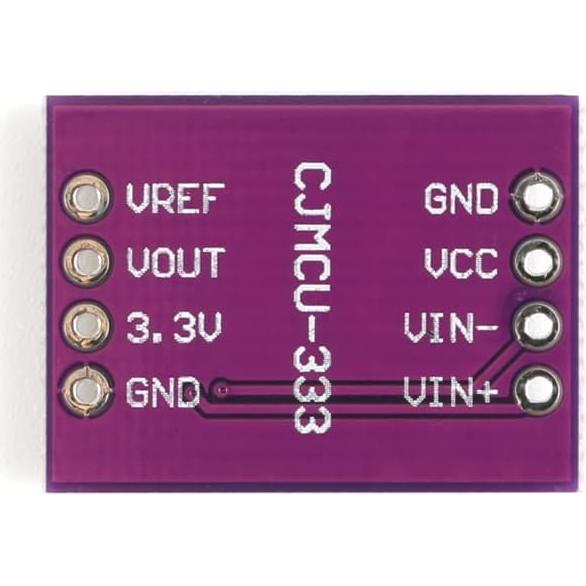 Módulo Amplificador JESSINIE INA333 de Bajo Consumo 3 Canales