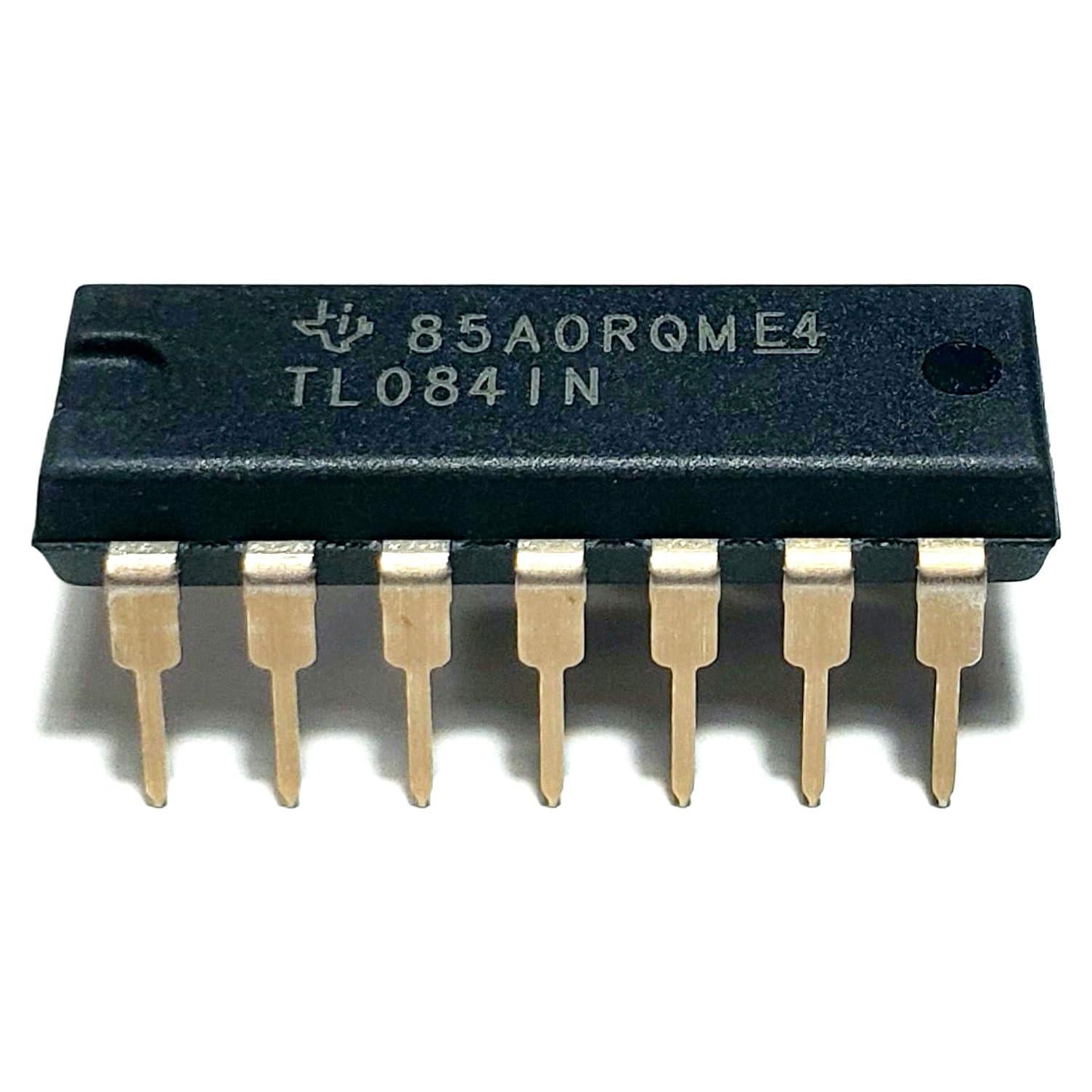 Amplificador Operacional JFET TL084IN - Paquete de 10 unidades