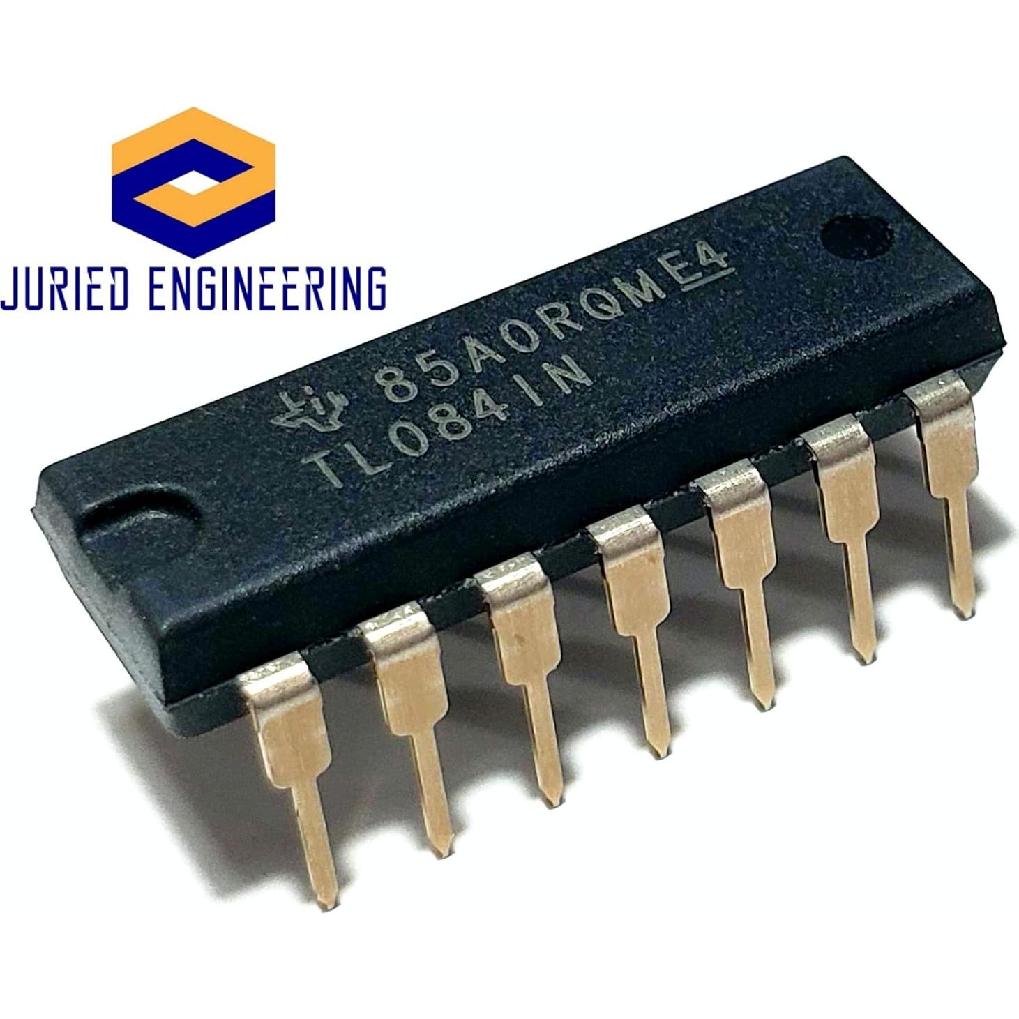 Amplificador Operacional JFET TL084IN - Paquete de 10 unidades