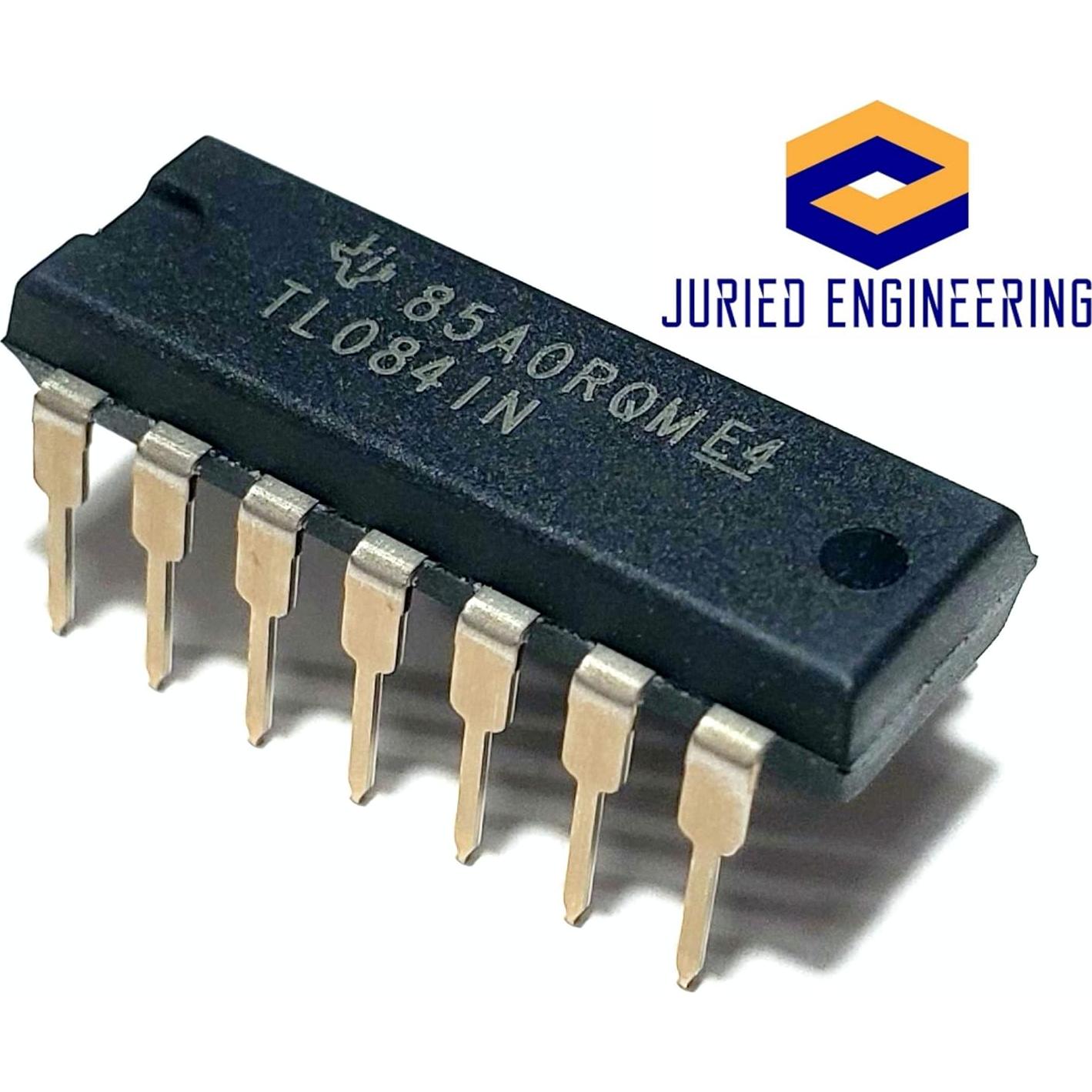 Amplificador Operacional JFET TL084IN - Paquete de 10 unidades