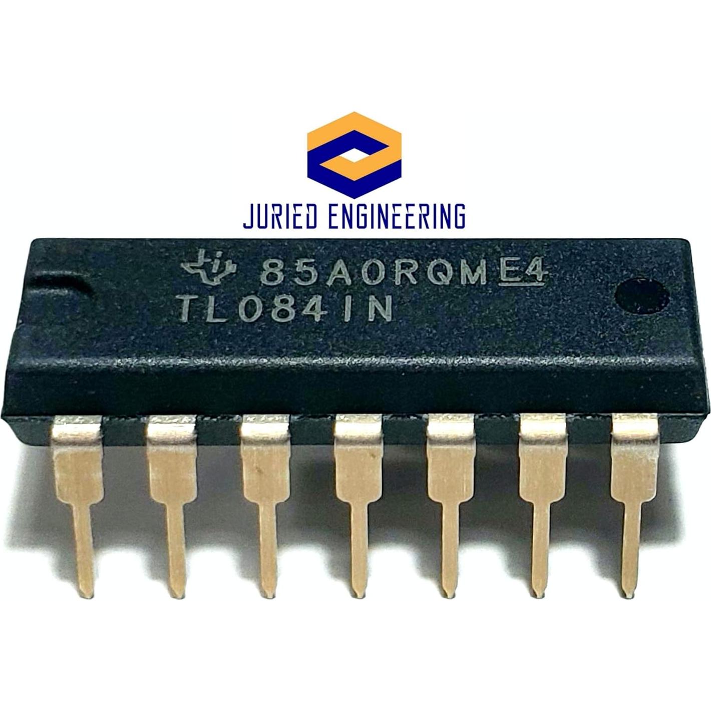 Amplificador Operacional JFET TL084IN - Paquete de 10 unidades