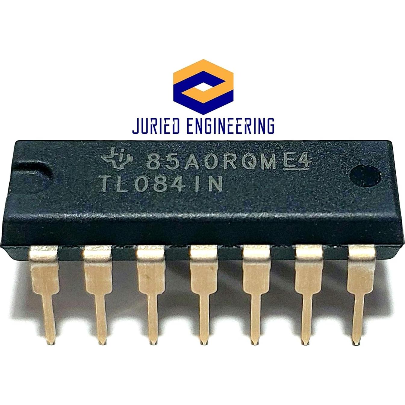 Amplificador Operacional JFET TL084IN - Paquete de 10 unidades