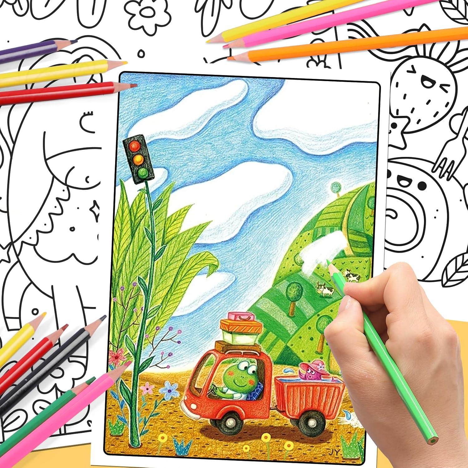 336 Lápices de Colores Toidgy con 36 Sacapuntas