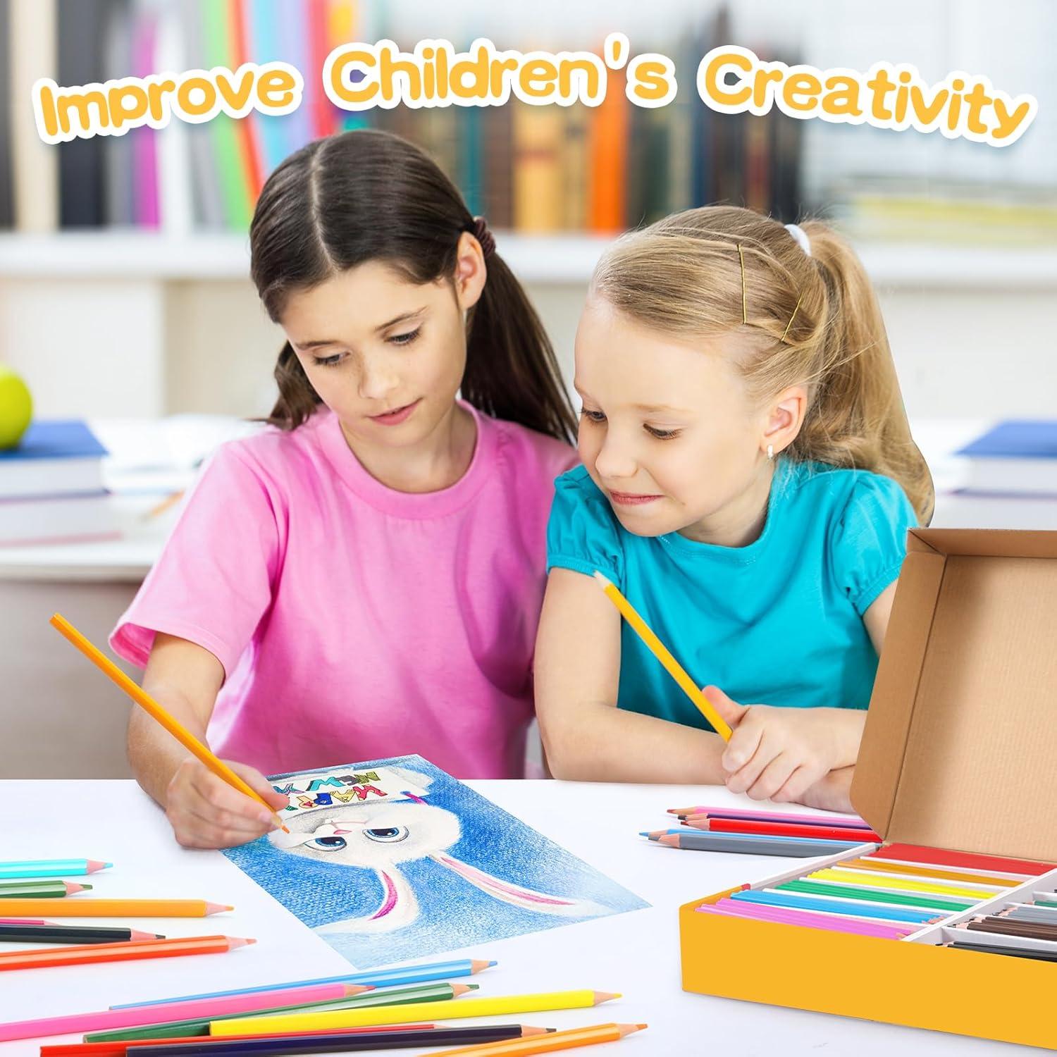 336 Lápices de Colores Toidgy con 36 Sacapuntas