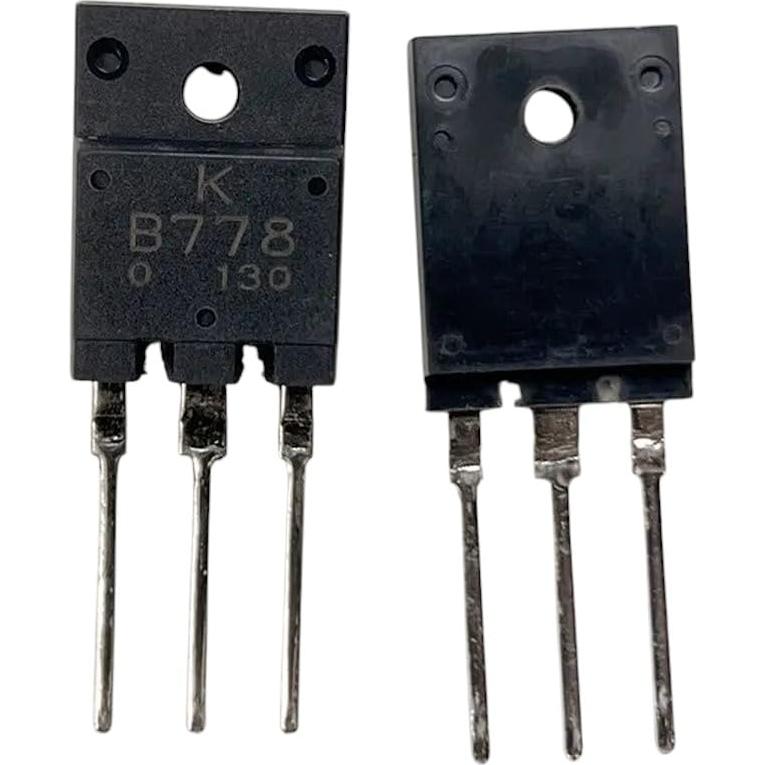 Transistor de Potencia TO-3P 2SB778 2SD998 Amplificador Audio