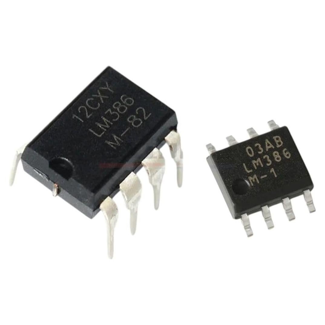 10 Piezas Amplificador de Potencia de Audio LM386 HIRMENENTE