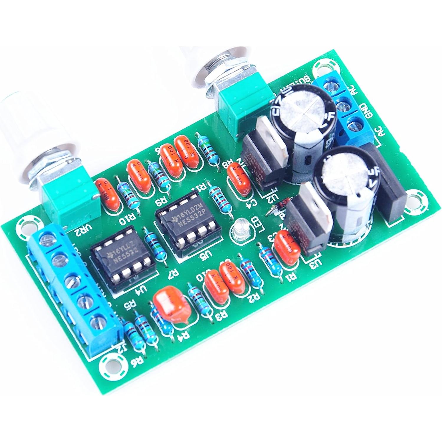 Placa de Filtro de Paso Bajo NE5532 KNACRO 78x42mm