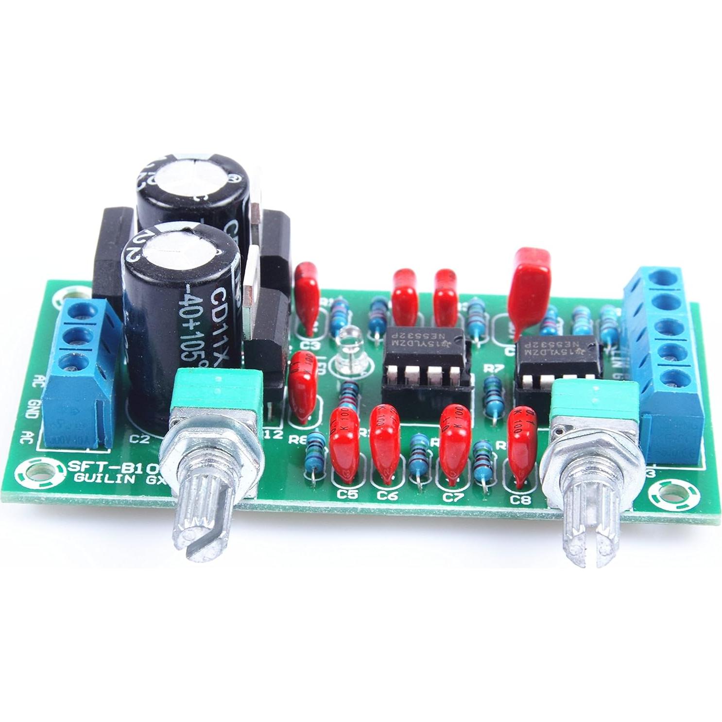 Placa de Filtro de Paso Bajo NE5532 KNACRO 78x42mm