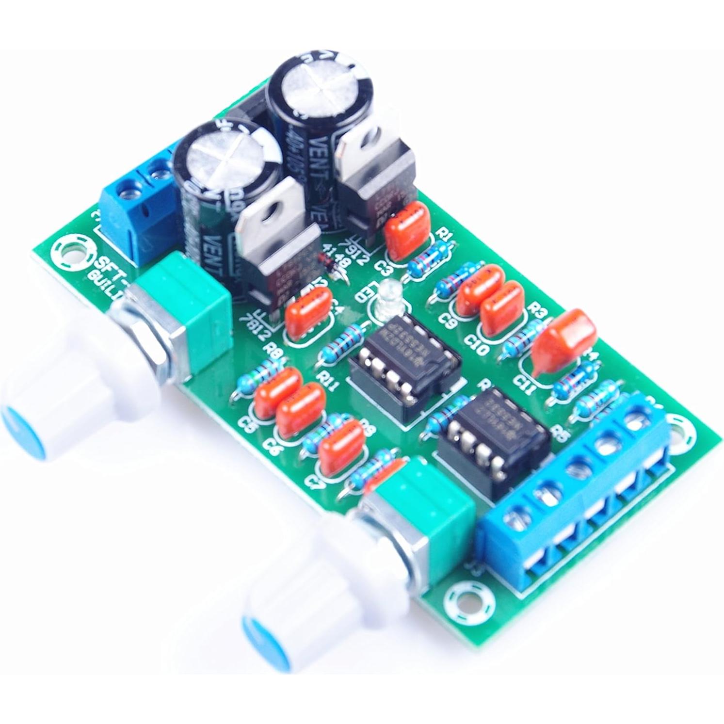 Placa de Filtro de Paso Bajo NE5532 KNACRO 78x42mm